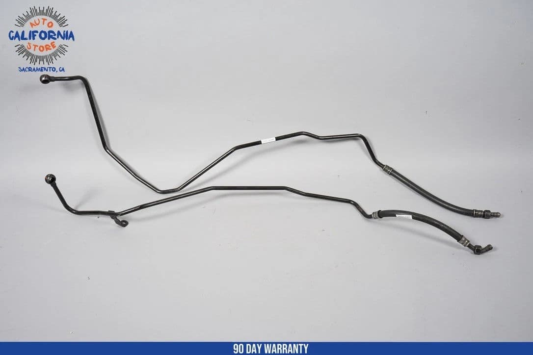 2003 Mercedes R230 SL500 Left & Right Transmission Oil Cooling Hose Lines Set - Image 1