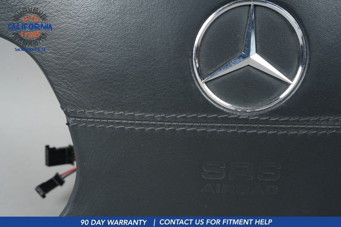 00-06 Mercedes W220 S600 CL600 Steering Wheel Air Bag Airbag Stitched OEM - Image 7