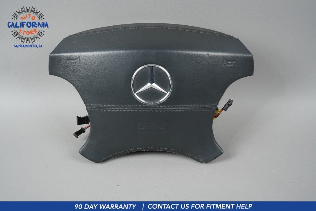 00-06 Mercedes W220 S600 CL600 Steering Wheel Air Bag Airbag Stitched OEM - Image 1
