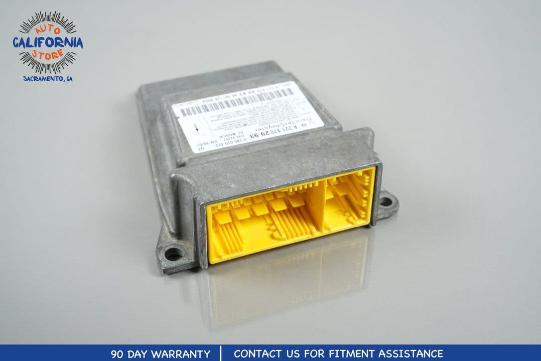 07-14 Mercedes W221 S65 S550 CL550 Airbag Air Bag Sensor SRS Control Module OEM - Image 3