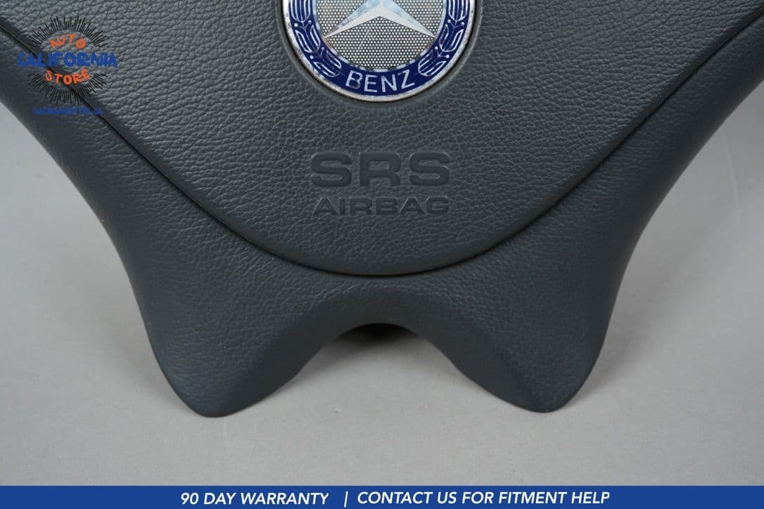 01-04 Mercedes R170 SLK320 SL500 Driver Steering Wheel Air Bag Airbag Black OEM - Image 5