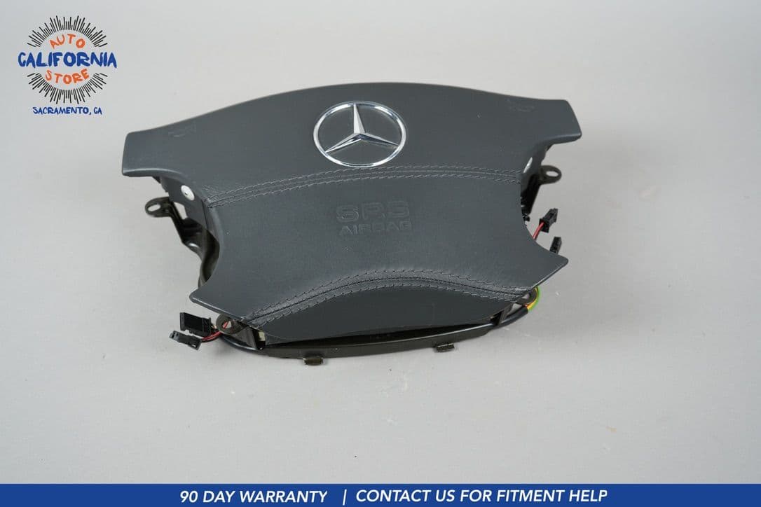 00-06 Mercedes W220 S600 CL600 Steering Wheel Air Bag Airbag Stitched OEM - Image 10