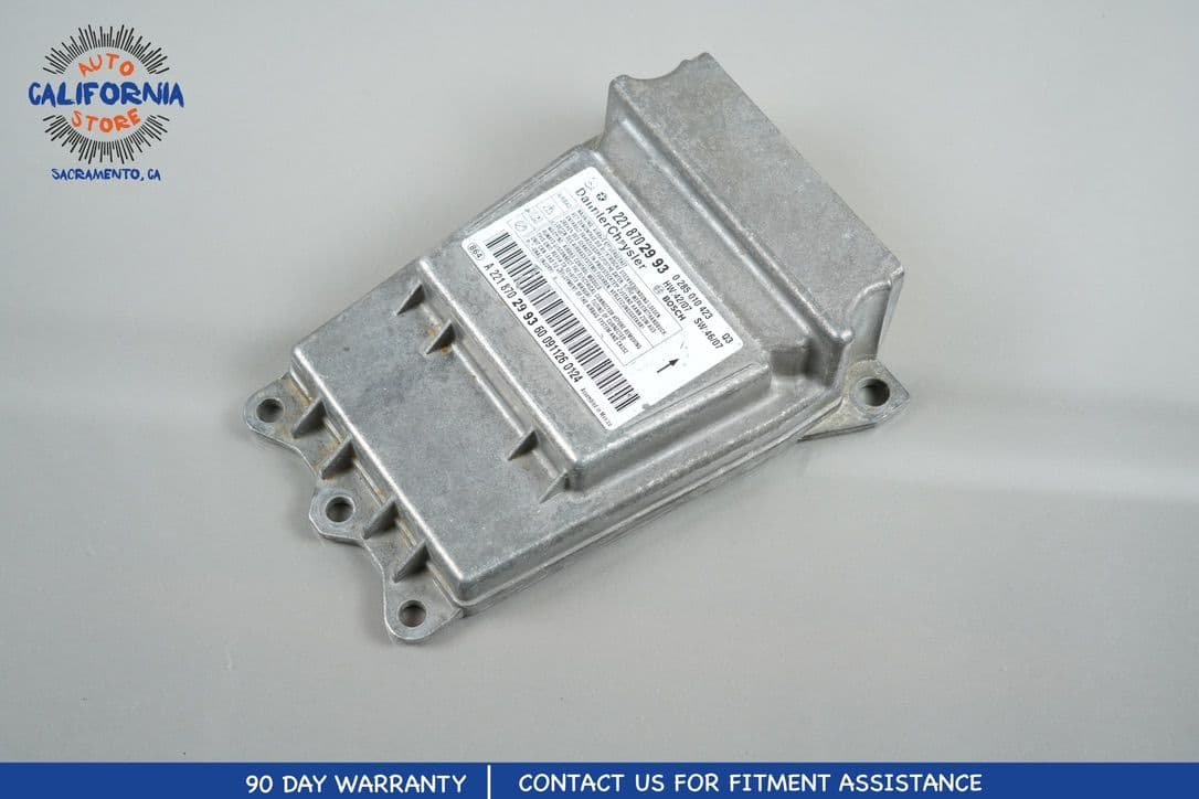07-14 Mercedes W221 S65 S550 CL550 Airbag Air Bag Sensor SRS Control Module OEM - Image 1