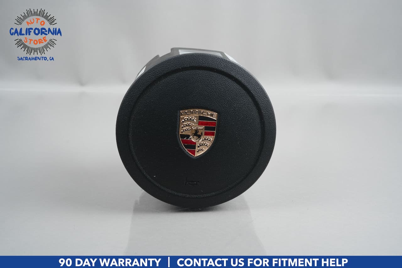 10-16 Porsche Panamera 970 S 4S Steering Wheel Airbag Air Bag Black OEM - Image 1