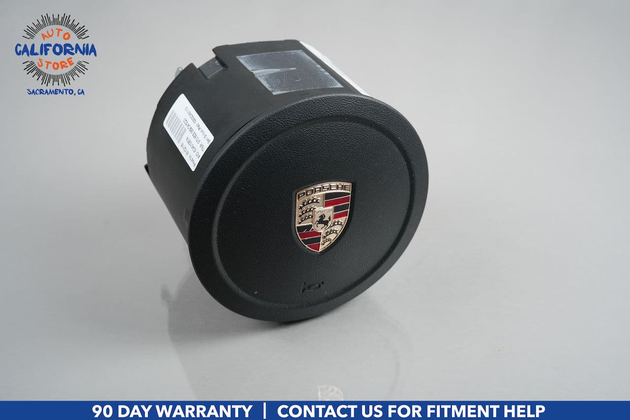 10-16 Porsche Panamera 970 S 4S Steering Wheel Airbag Air Bag Black OEM - Image 10