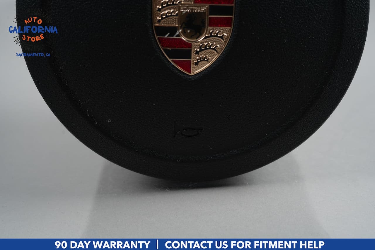 10-16 Porsche Panamera 970 S 4S Steering Wheel Airbag Air Bag Black OEM - Image 2