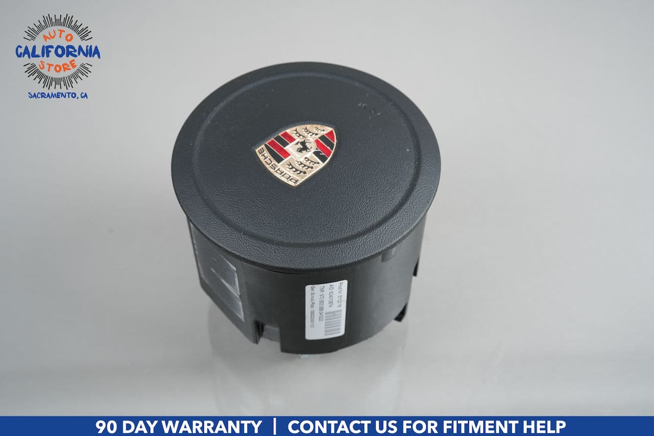 10-16 Porsche Panamera 970 S 4S Steering Wheel Airbag Air Bag Black OEM - Image 8