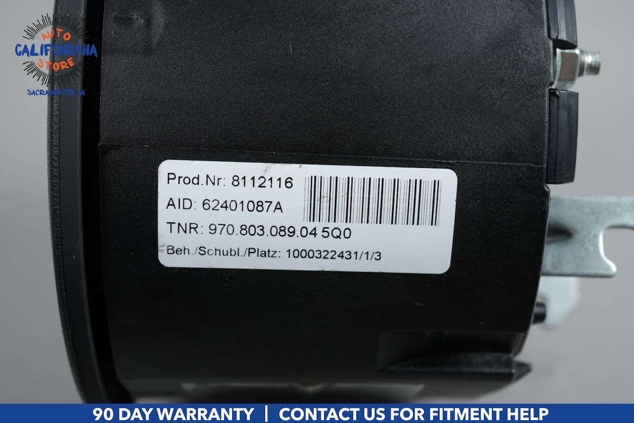 10-16 Porsche Panamera 970 S 4S Steering Wheel Airbag Air Bag Black OEM - Image 12