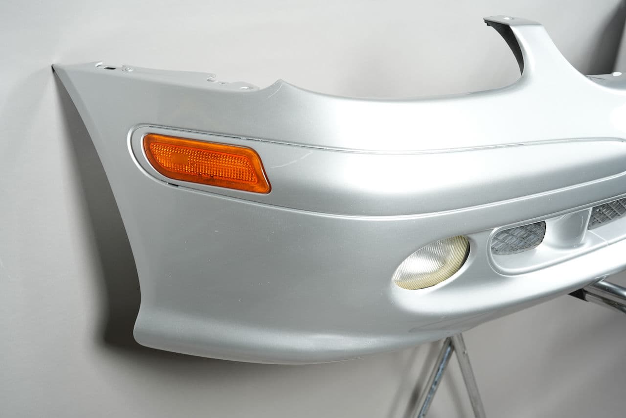 01-04 Mercedes R170 SLK320 SLK230 Base Front Bumper Cover Assembly Silver OEM - Image 2
