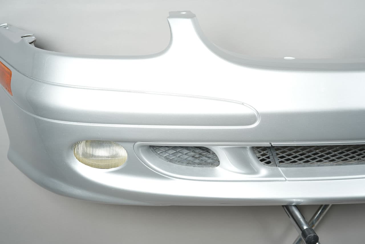 01-04 Mercedes R170 SLK320 SLK230 Base Front Bumper Cover Assembly Silver OEM - Image 4