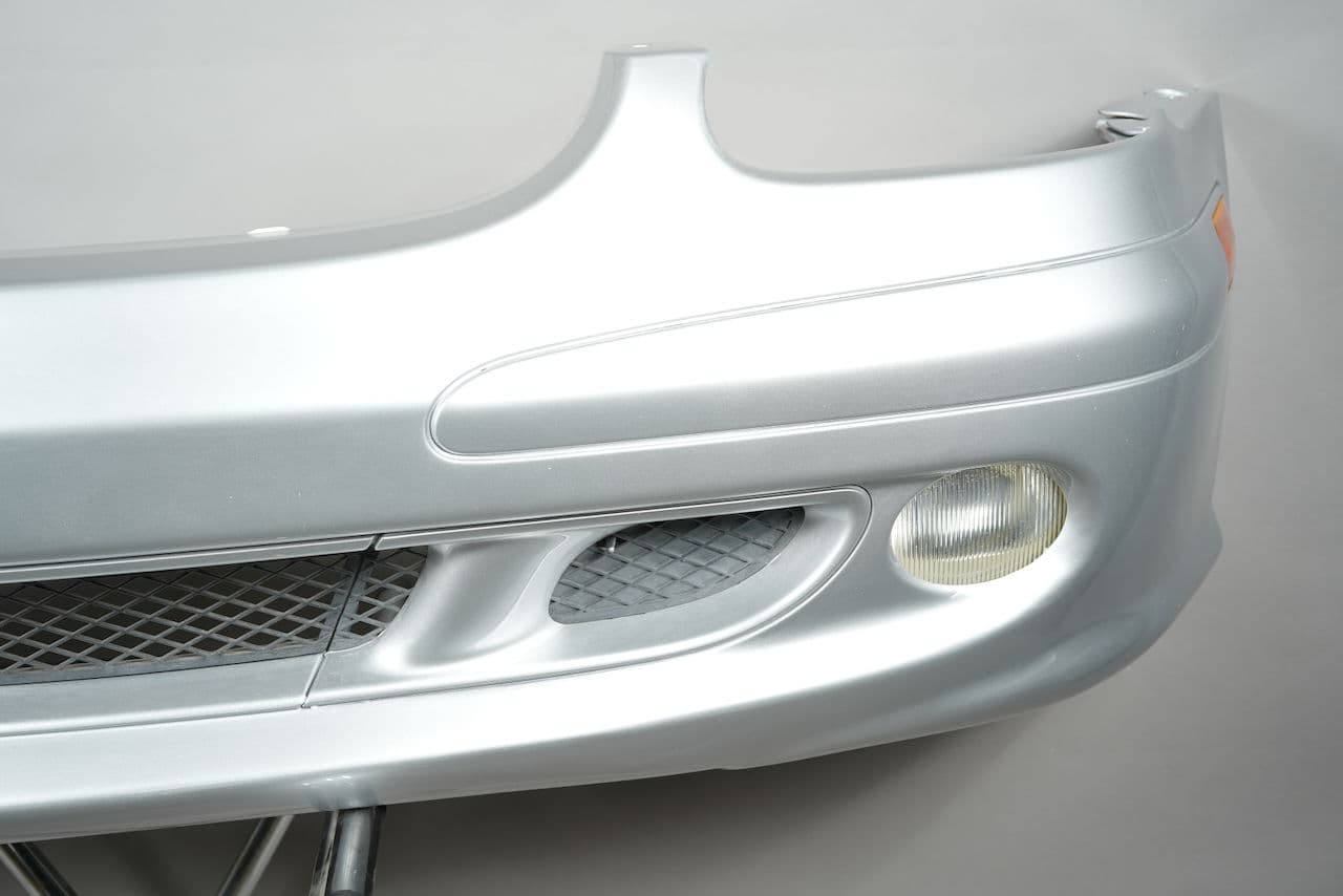 01-04 Mercedes R170 SLK320 SLK230 Base Front Bumper Cover Assembly Silver OEM - Image 8
