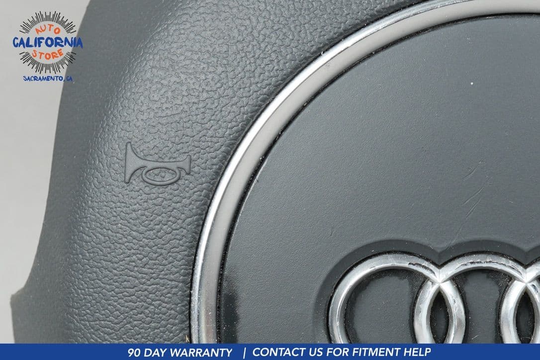 13-17 Audi Q5 Steering Wheel 3 Spoke Sport Airbag Air Bag Black OEM - Image 4