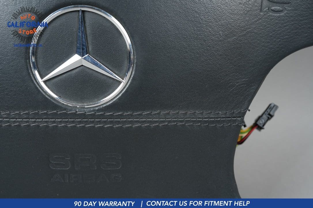 00-06 Mercedes W220 S600 CL600 Steering Wheel Air Bag Airbag Stitched OEM - Image 5