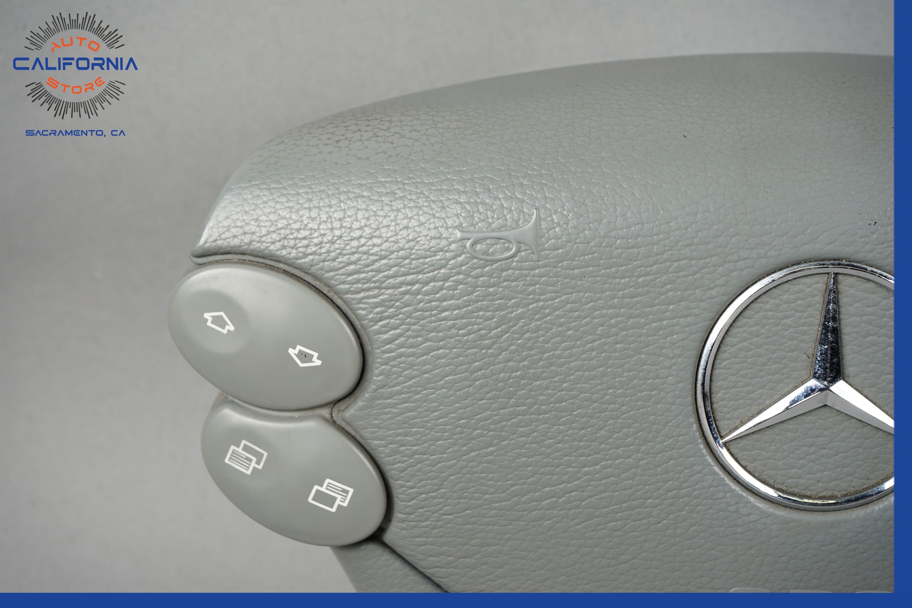 Mercedes R230 CLK500 E350 SL500 Steering Wheel Airbag Air Bag Grey OEM - Image 2