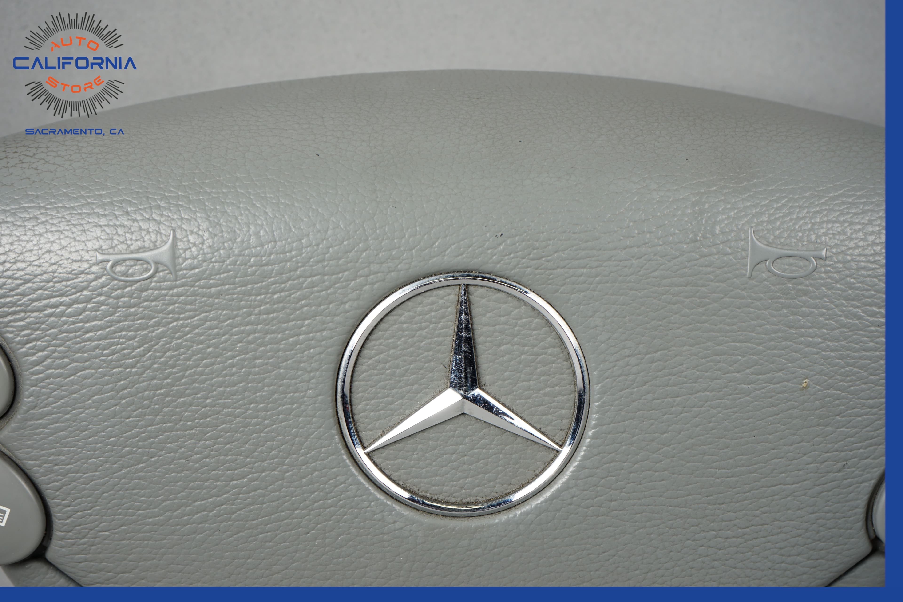 Mercedes R230 CLK500 E350 SL500 Steering Wheel Airbag Air Bag Grey OEM - Image 3