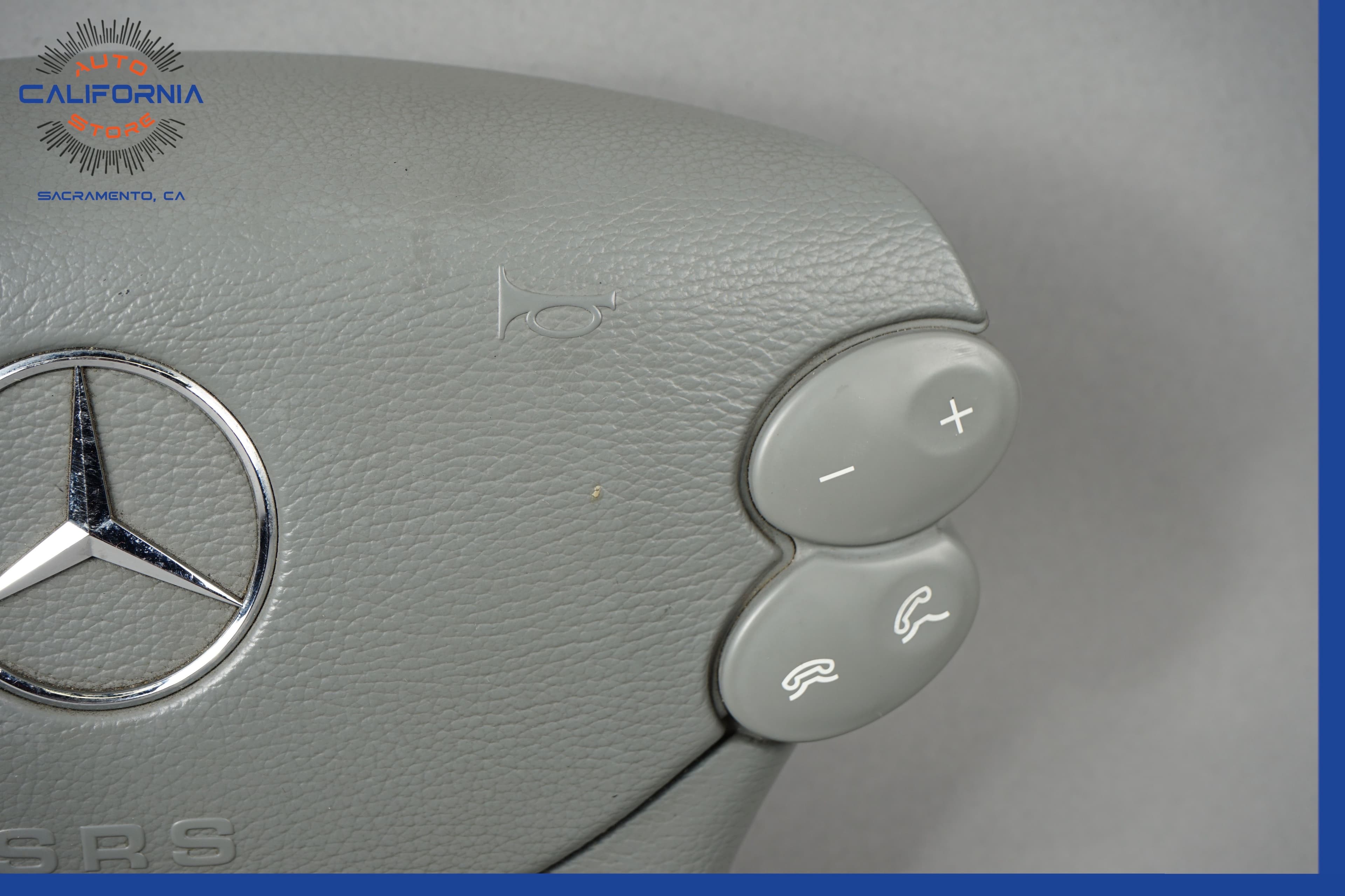 Mercedes R230 CLK500 E350 SL500 Steering Wheel Airbag Air Bag Grey OEM - Image 4