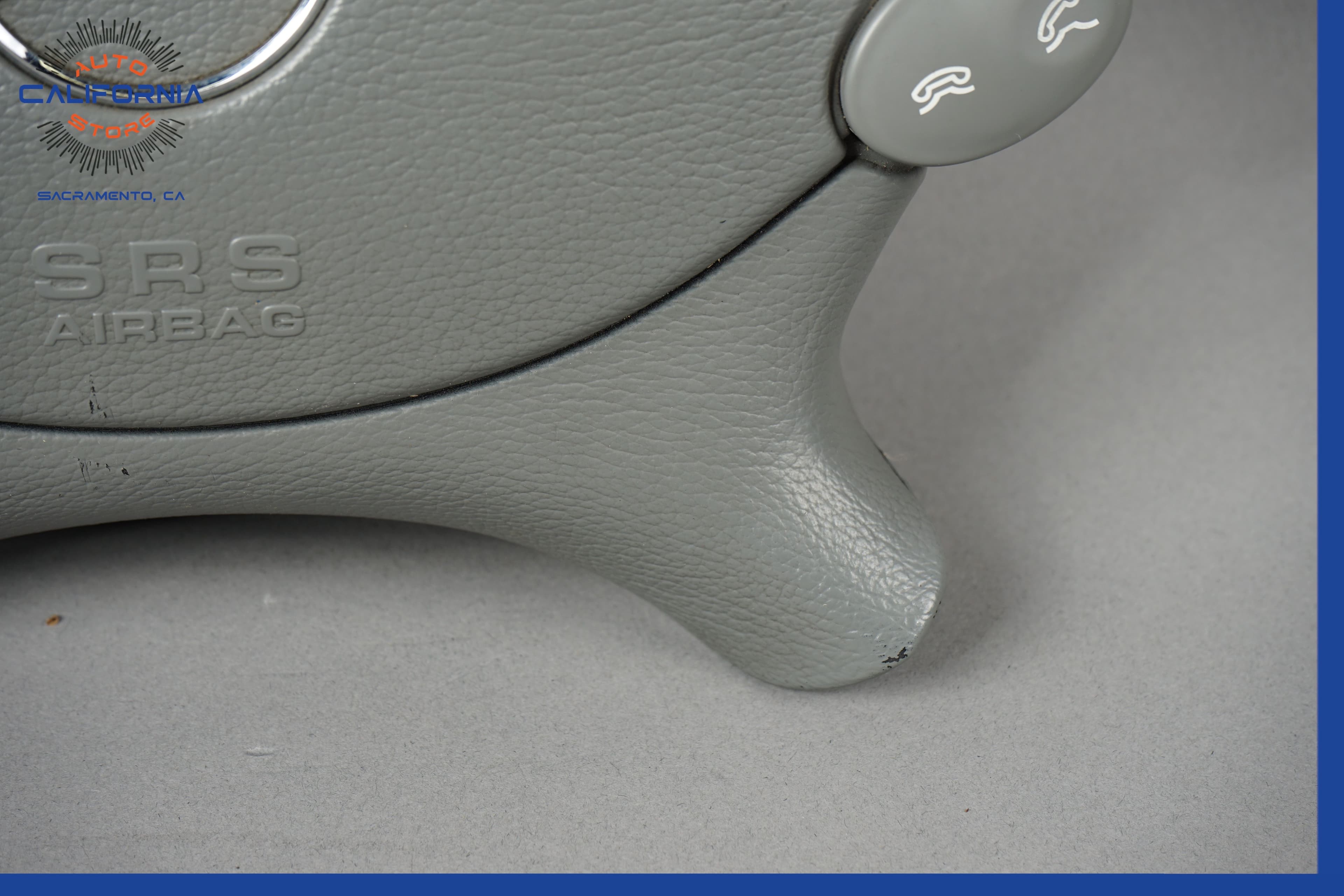 Mercedes R230 CLK500 E350 SL500 Steering Wheel Airbag Air Bag Grey OEM - Image 5