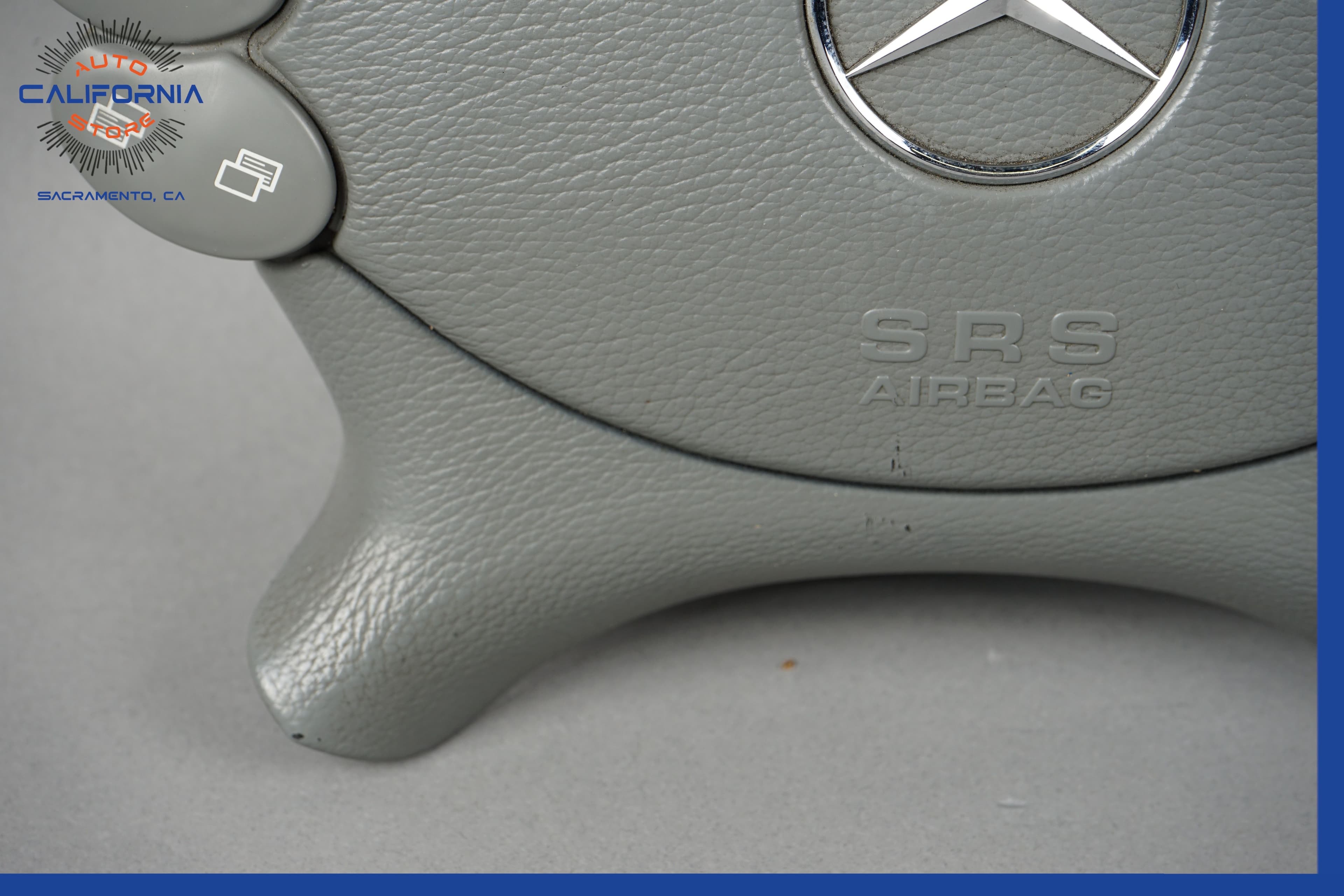 Mercedes R230 CLK500 E350 SL500 Steering Wheel Airbag Air Bag Grey OEM - Image 6