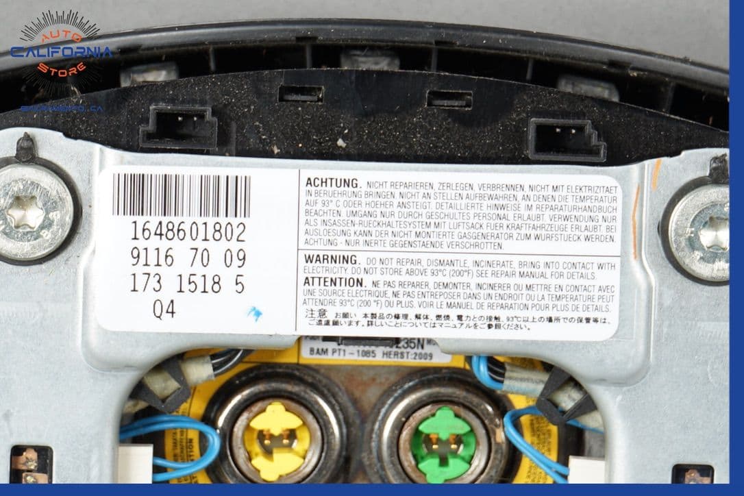 09-13 Mercedes W251 R350 GL350 ML550 Driver Steering Wheel Airbag Air Bag OEM - Image 9
